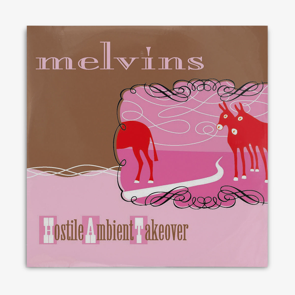 Melvins 'Hostile Ambient Takeover' LP cover