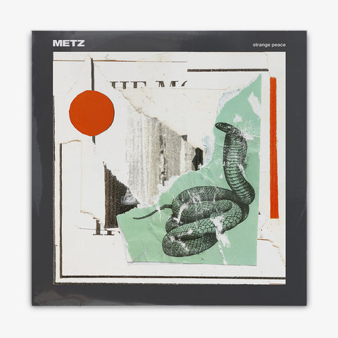 METZ 'Strange Peace' LP Cover