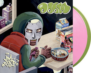 MF DOOM 'MM..FOOD' 2x12" LP Green + Pink vinyl