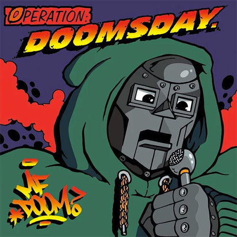 MF DOOM 'Operation: Doomsday' LP Cover