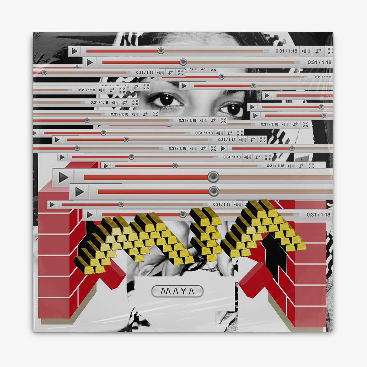 M.I.A. '/\/\ /\ Y /\' LP cover