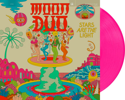 MOON DUO 'Stars Are The Light' 12" LP Pink Neon vinyl