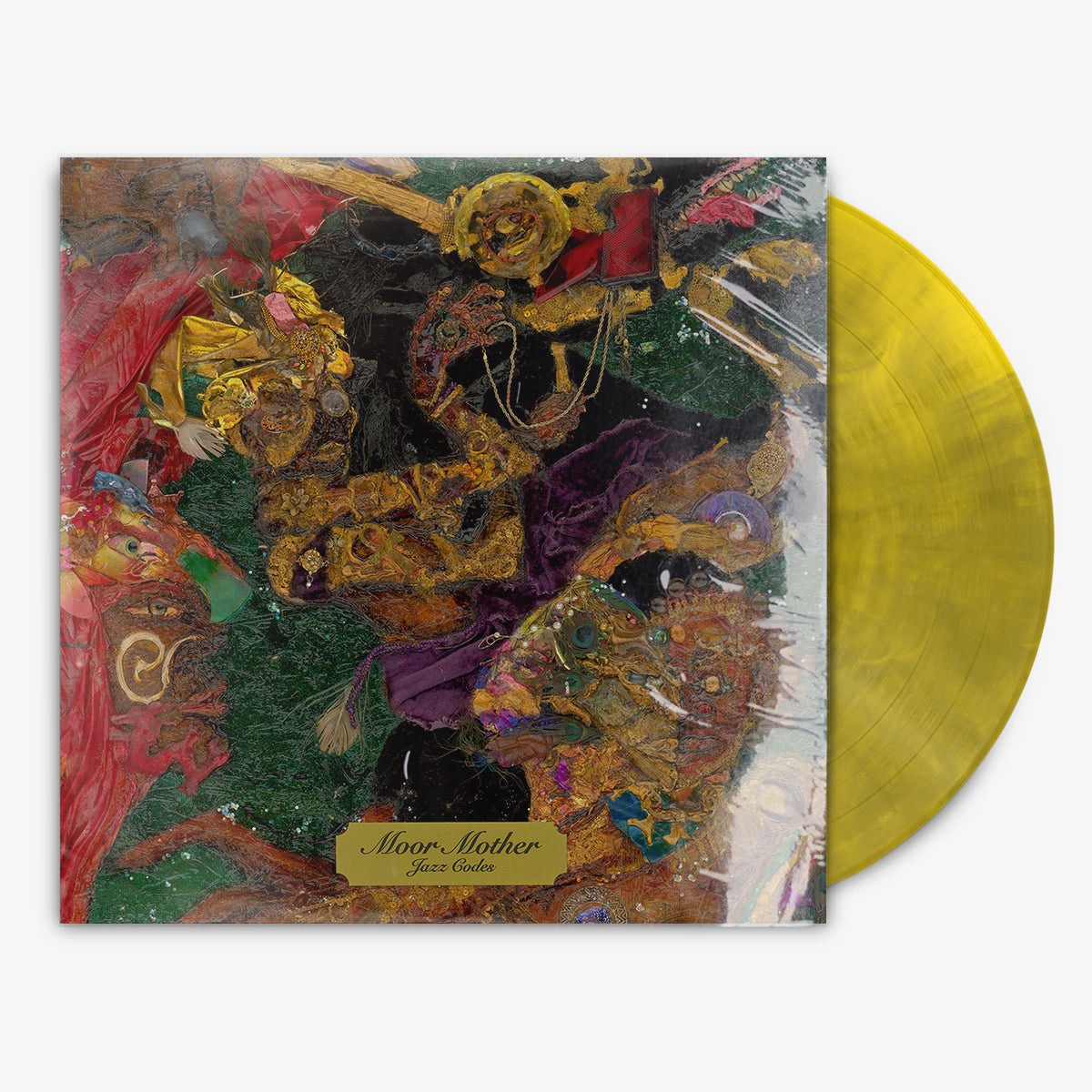 Moor Mother 'Jazz Codes' 12" LP Gold & Yellow Galaxy vinyl