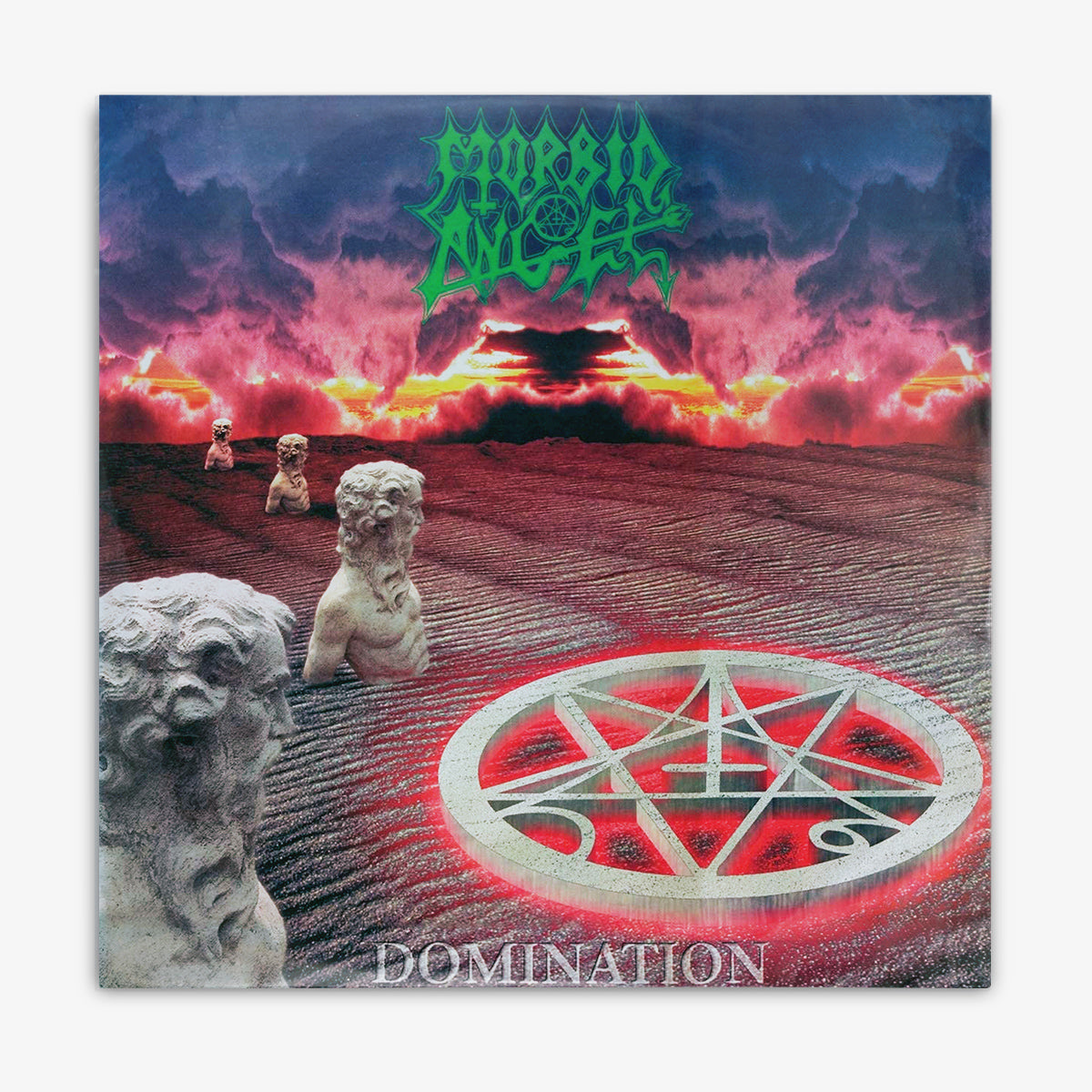 Morbid Angel 'Domination' LP cover
