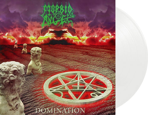 MORBID ANGEL 'Domination' 12" LP White vinyl