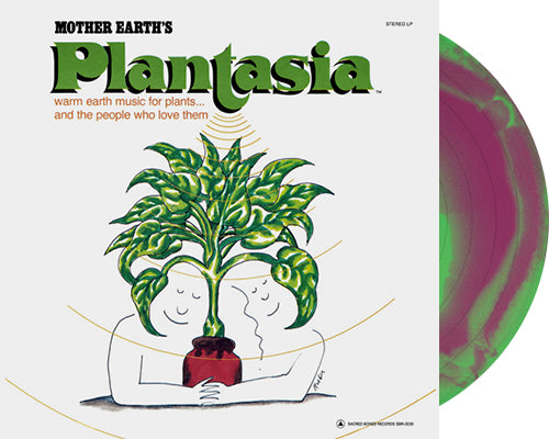 MORT GARSON 'Mother Earth's Plantasia' 12" LP Pink Caladium & Green vinyl