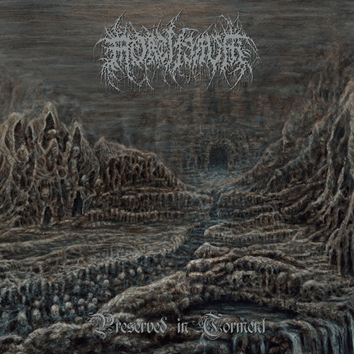 MORTIFERUM 'Preserved In Torment' LP Cover
