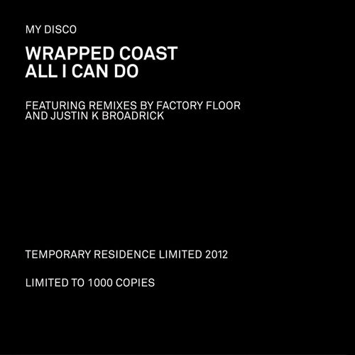 MY DISCO 'Wrapped Coast / All I Can Do' EP Cover