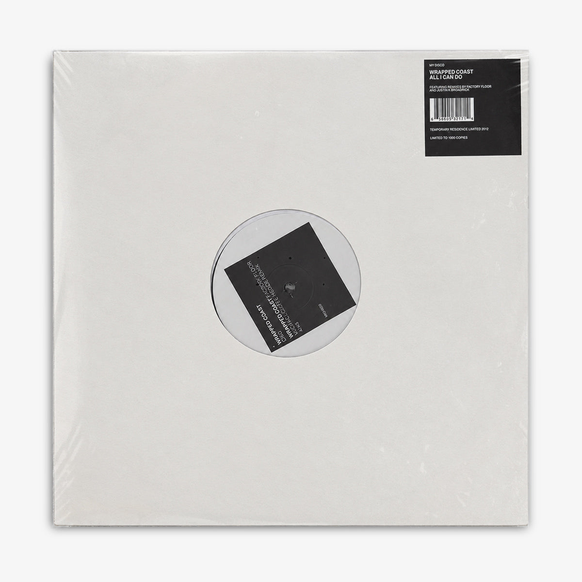 MY DISCO 'Wrapped Coast b/w All I Can Do' EP cover