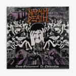 Napalm Death 'From Enslavement to Obliteration' LP cover