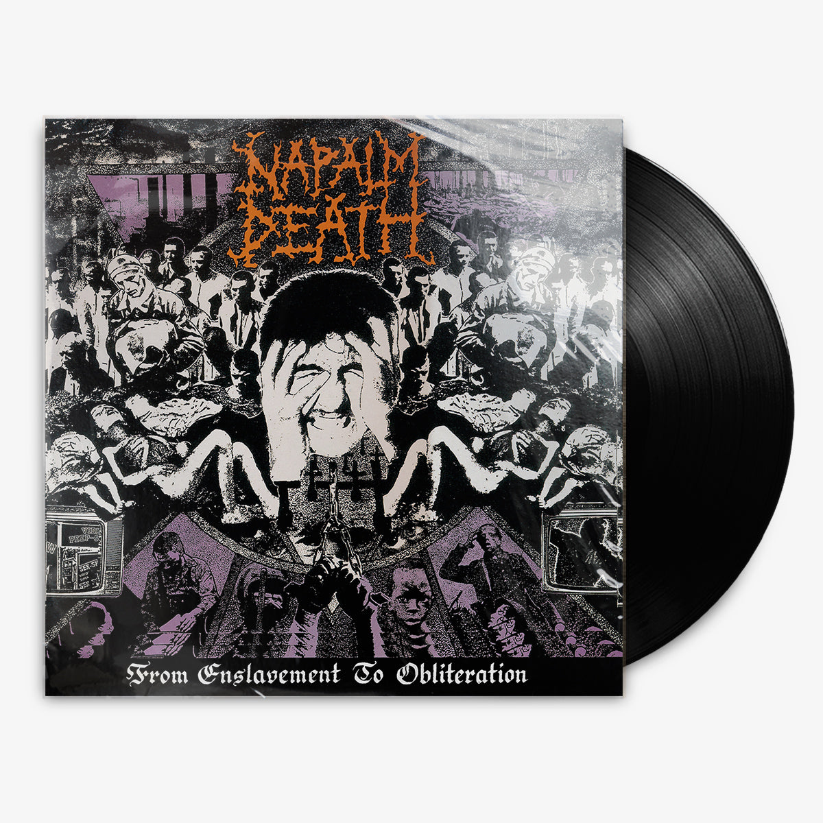 Napalm Death 'From Enslavement to Obliteration' 12" LP Black vinyl