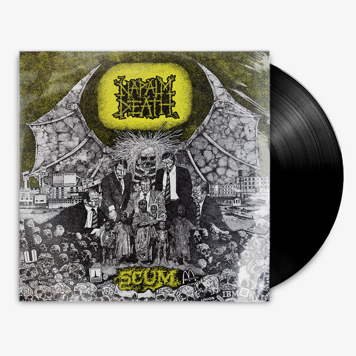 Napalm Death 'Scum' 12" LP Black vinyl