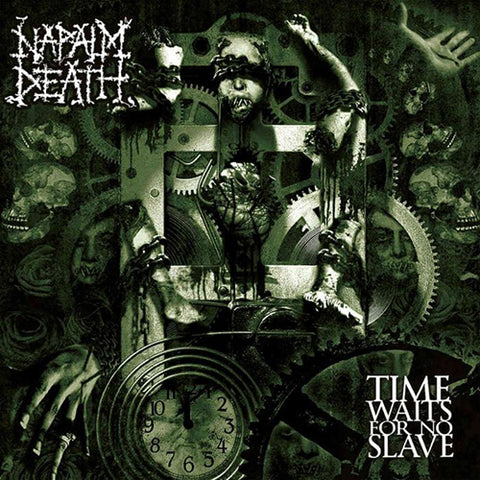 NAPALM DEATH 'Time Waits For No Slave' LP Cover