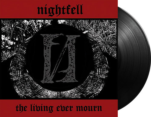 NIGHTFELL 'The Living Ever Mourn' 12" LP Black vinyl