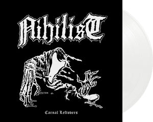 NIHILIST 'Carnal Leftovers' 12" LP White vinyl