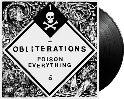 OBLITERATIONS 'Poison Everything' 12" LP Black vinyl