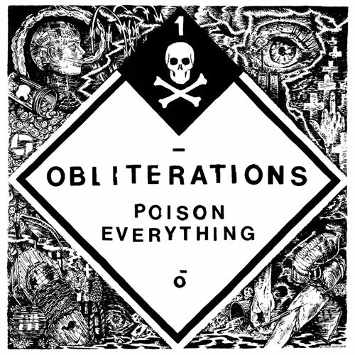 OBLITERATIONS 'Poison Everything' LP Cover