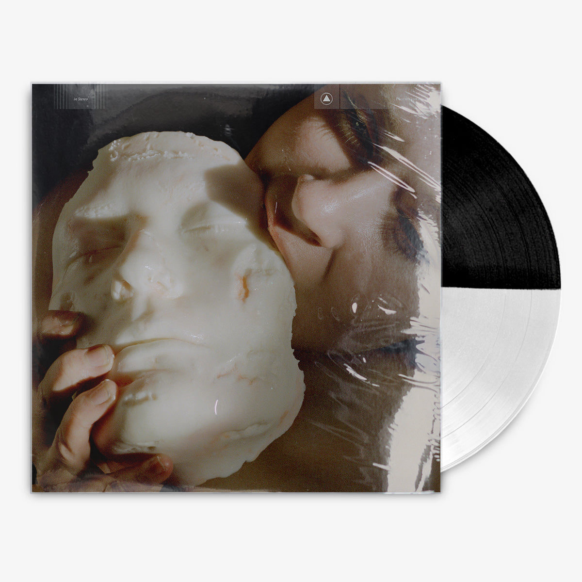 Pharmakon 'Devour' 12" LP Half Black Half White vinyl