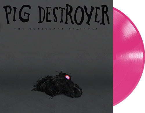 PIG DESTROYER 'The Octagonal Stairway' 12" EP Magenta Neon vinyl