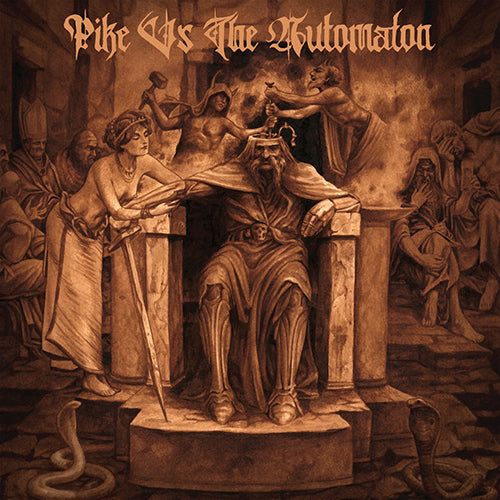 PIKE VS THE AUTOMATON 'Pike Vs The Automaton' LP Cover
