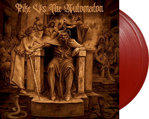 PIKE VS THE AUTOMATON 'Pike Vs The Automaton' 2x12" LP Ruby vinyl
