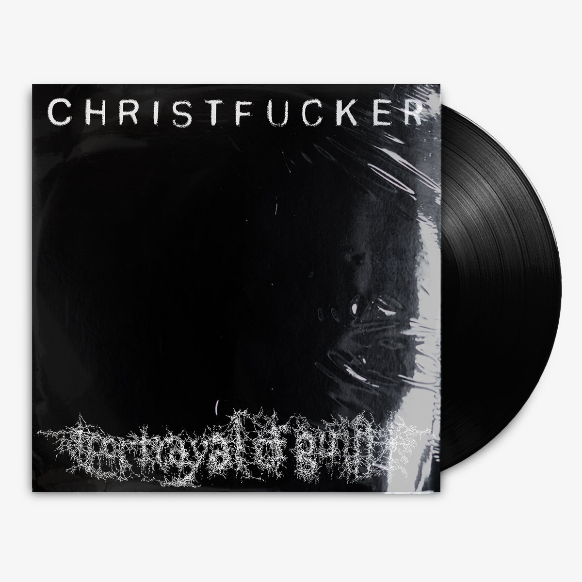 Portrayal of Guilt 'CHRISTFUCKER' 12" LP Black vinyl