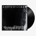 Portrayal of Guilt 'CHRISTFUCKER' 12" LP Black vinyl