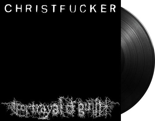 PORTRAYAL OF GUILT 'Christfucker' 12" LP Black vinyl