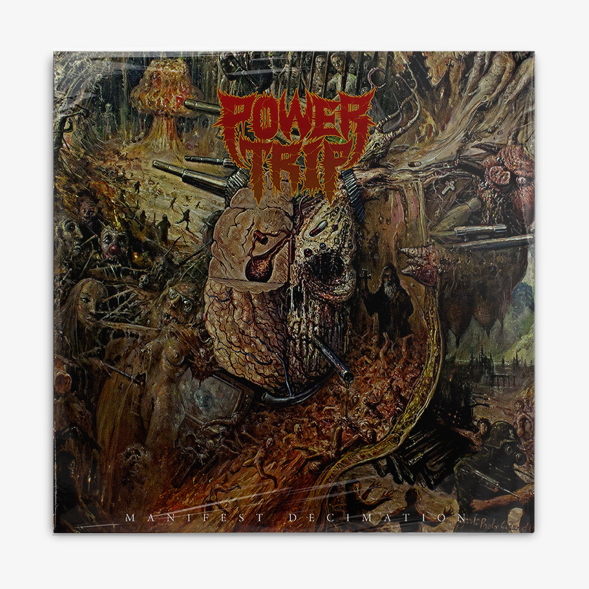 Power Trip 'Manifest Decimation' LP cover
