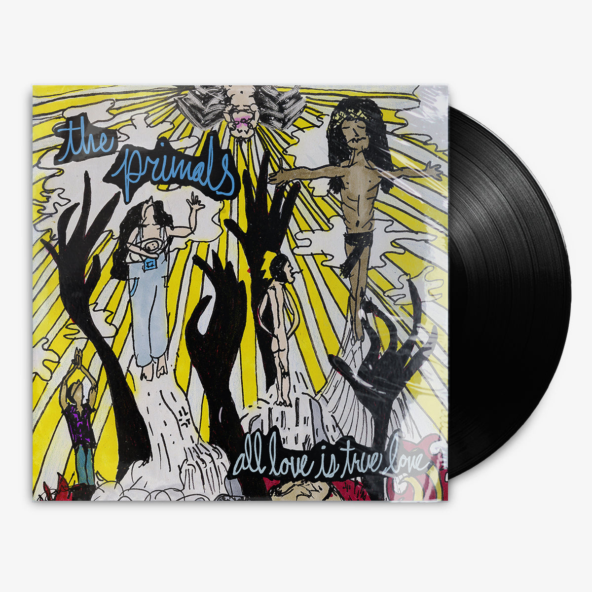 The Primals 'All Love is True Love' 12" LP Black vinyl