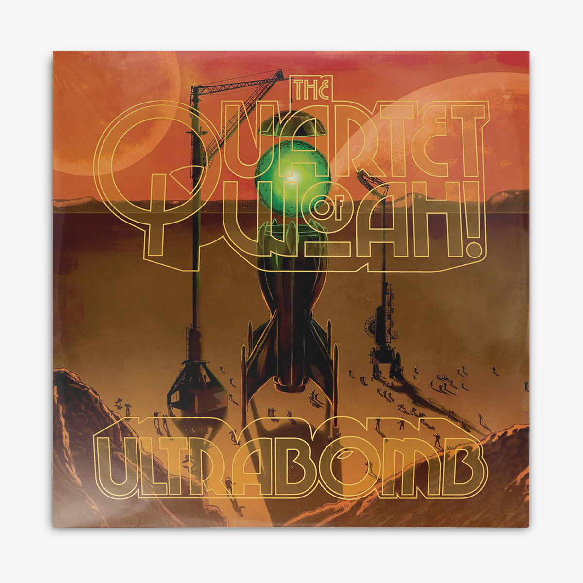 The Quartet of Woah! 'Ultrabomb' LP cover