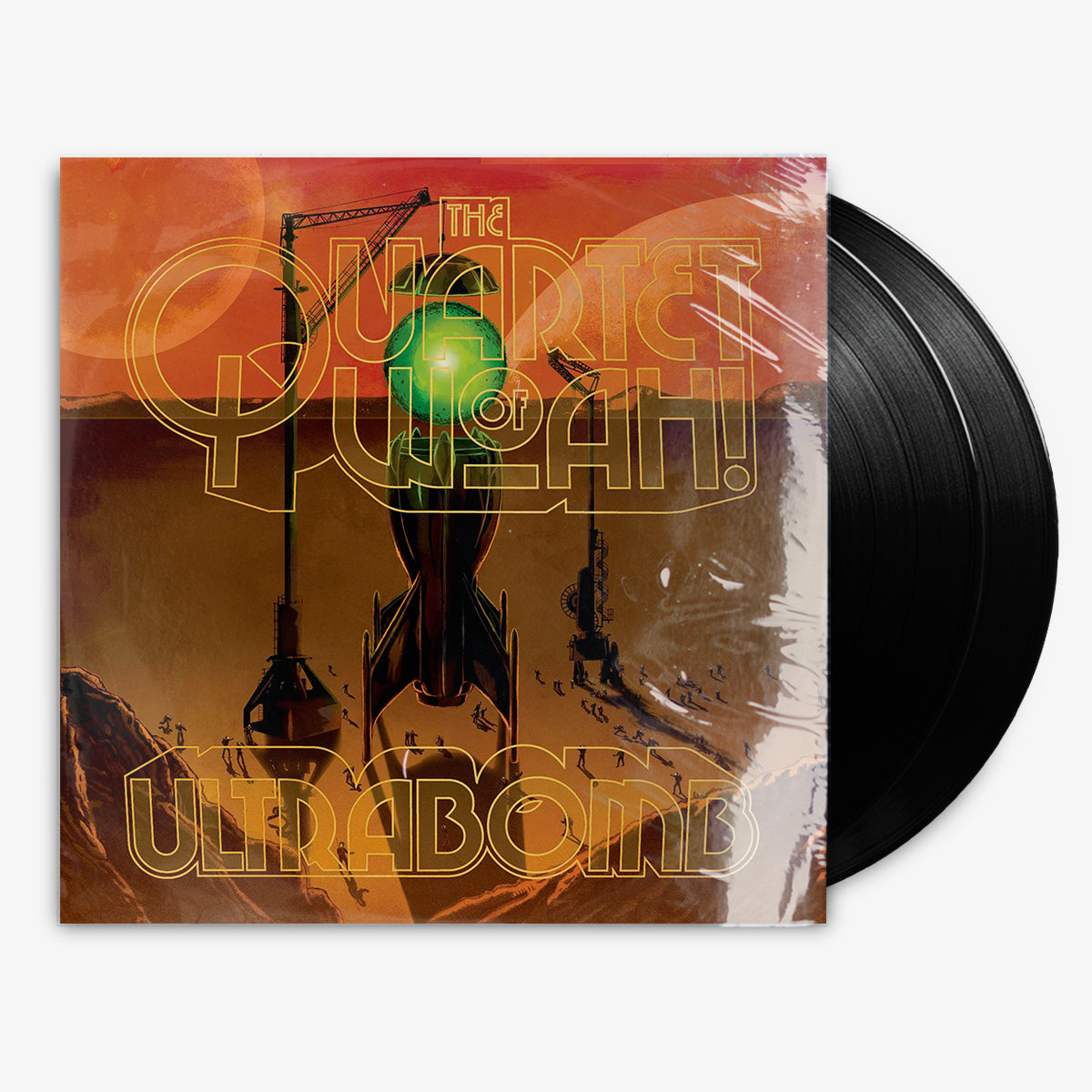 The Quartet of Woah! 'Ultrabomb' 2x12" LP Black vinyl
