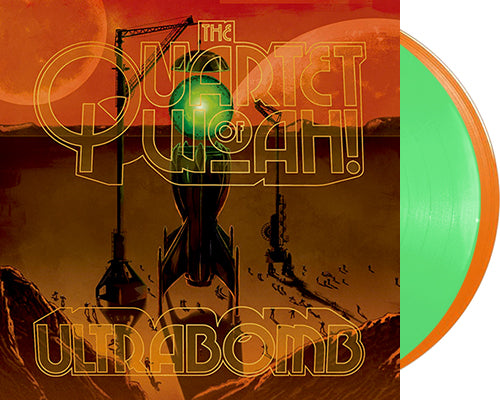QUARTET OF WOAH!, THE 'Ultrabomb' 2x12" LP Orange / Green vinyl