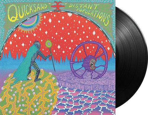 QUICKSAND 'Distant Populations' 12" LP Black vinyl