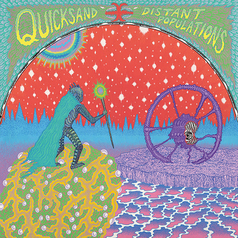 QUICKSAND 'Distant Populations' LP Cover
