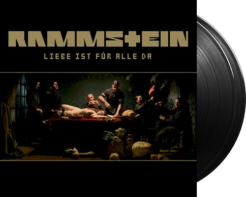 RAMMSTEIN 'Liebe Ist Für Alle Da' 2x12" LP Black vinyl