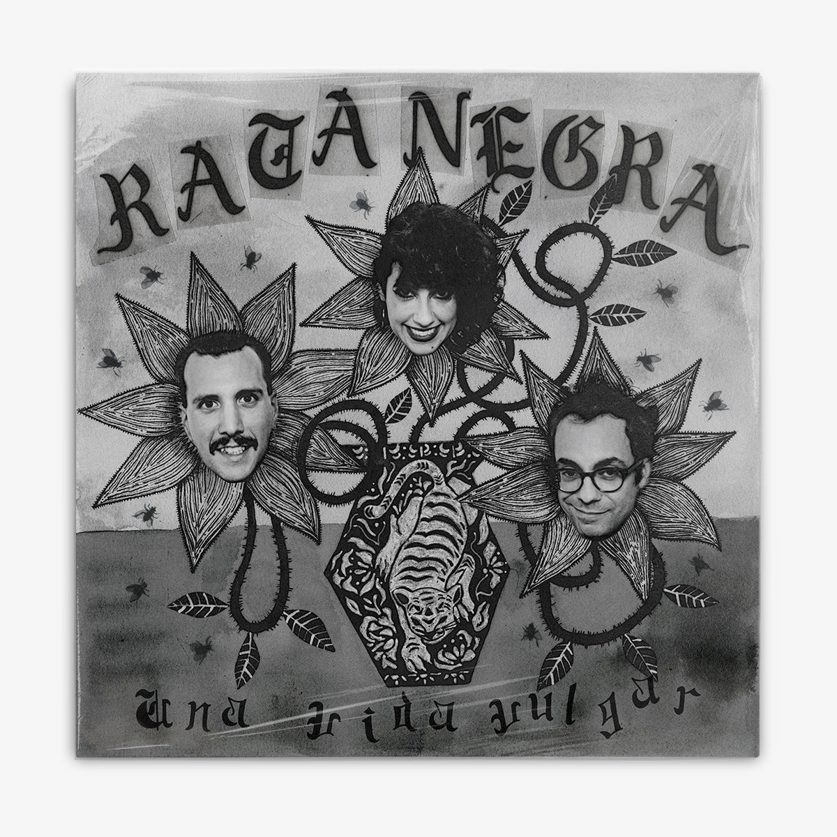Rata Negra 'Una Vida Vulgar' LP cover