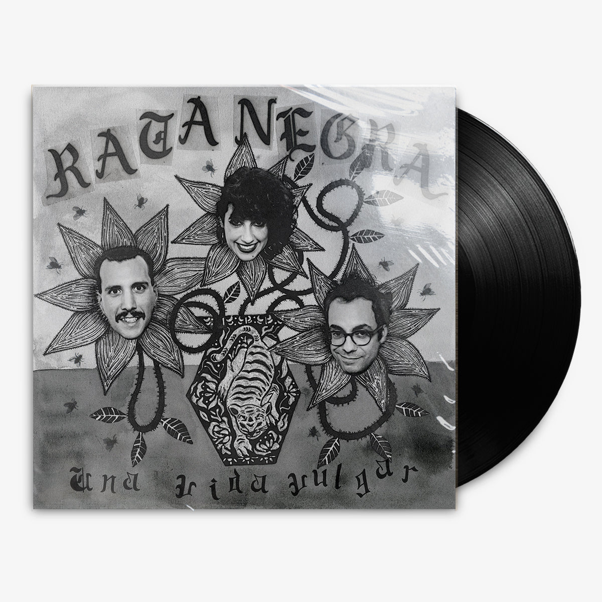 Rata Negra 'Una Vida Vulgar' 12" LP Black vinyl