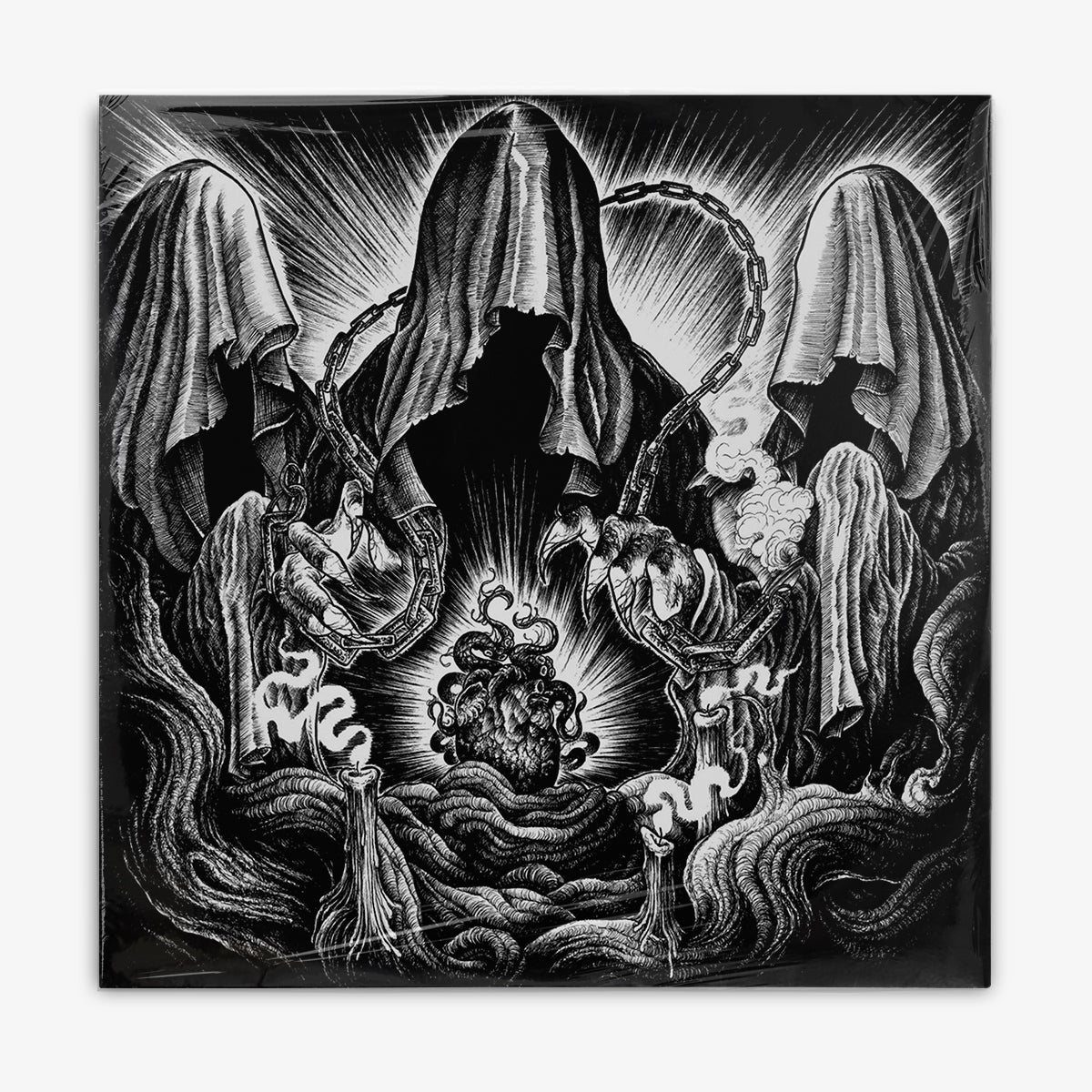 Redemptus 'Every Red Heart Fades to Black' LP cover