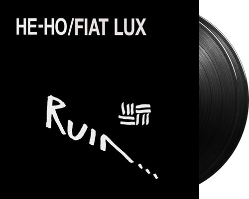 RUIN 'He-Ho\Fiat Lux' 2x12" LP Black vinyl