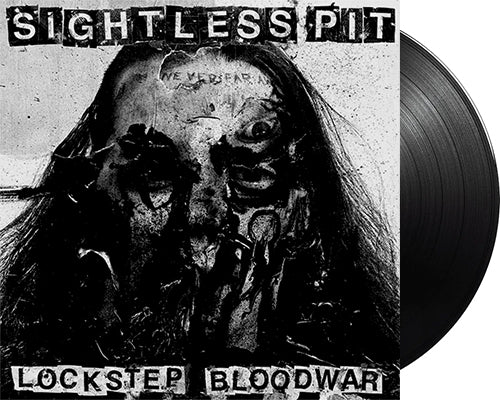 SIGHTLESS PIT 'Lockstep Bloodwar' 12" LP Black vinyl