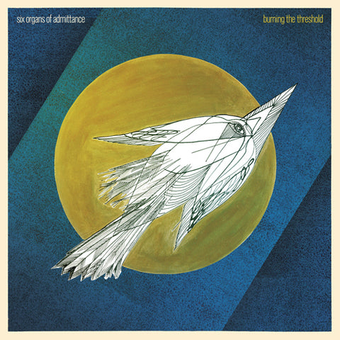 SIX ORGANS OF ADMITTANCE 'Burning The Threshold' LP Cover