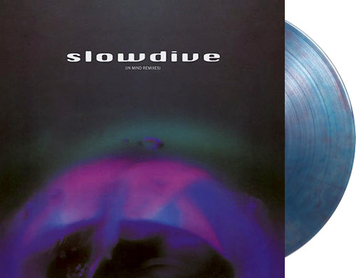 SLOWDIVE '5 EP (In Mind Remixes)' 12" EP Blue Translucent & Red Swirled vinyl