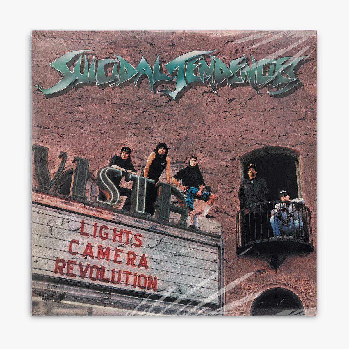 Suicidal Tendencies 'Lights... Camera... Revolution' LP cover