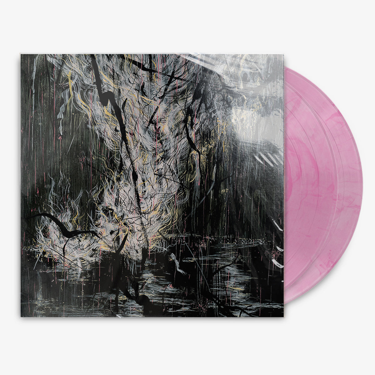 SUMAC 'Love In Shadow' 2x12" LP Clear w/ Pink Streaks vinyl