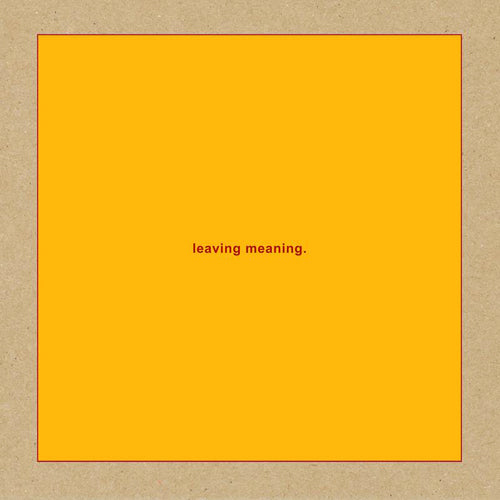 SWANS 'Leaving Meaning.' LP Cover