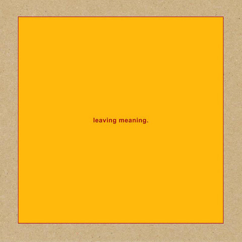 SWANS 'Leaving Meaning.' LP Cover