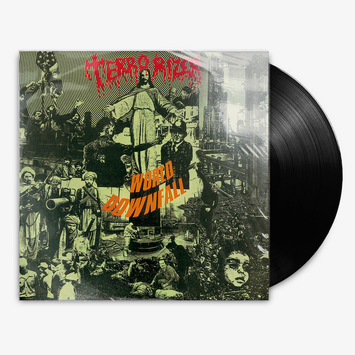 Terrorizer 'World Downfall' 12" LP Black vinyl