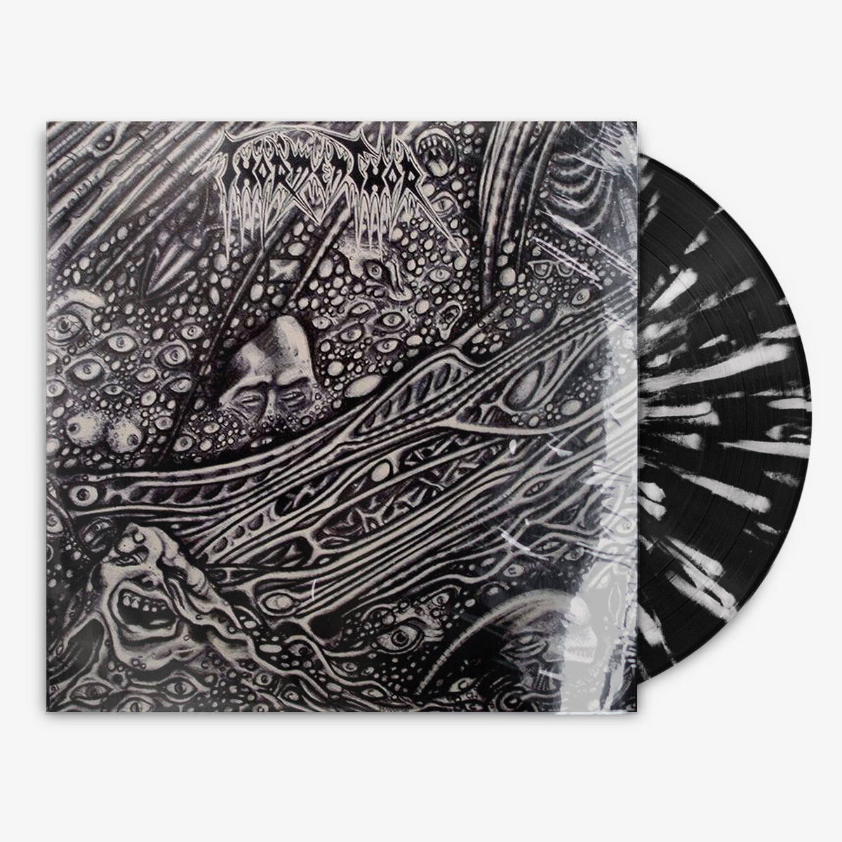 Thormenthor 'Dissolved In Absurd' 12" LP Black w/ White Splatter vinyl