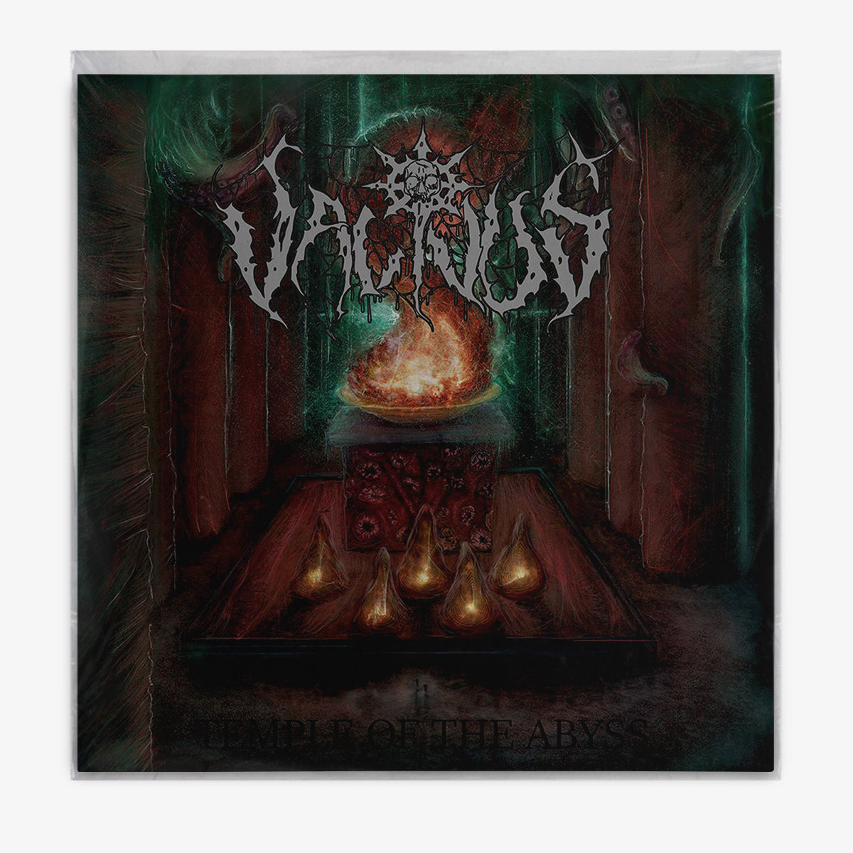 Vacivus 'Temple of the Abyss' LP cover